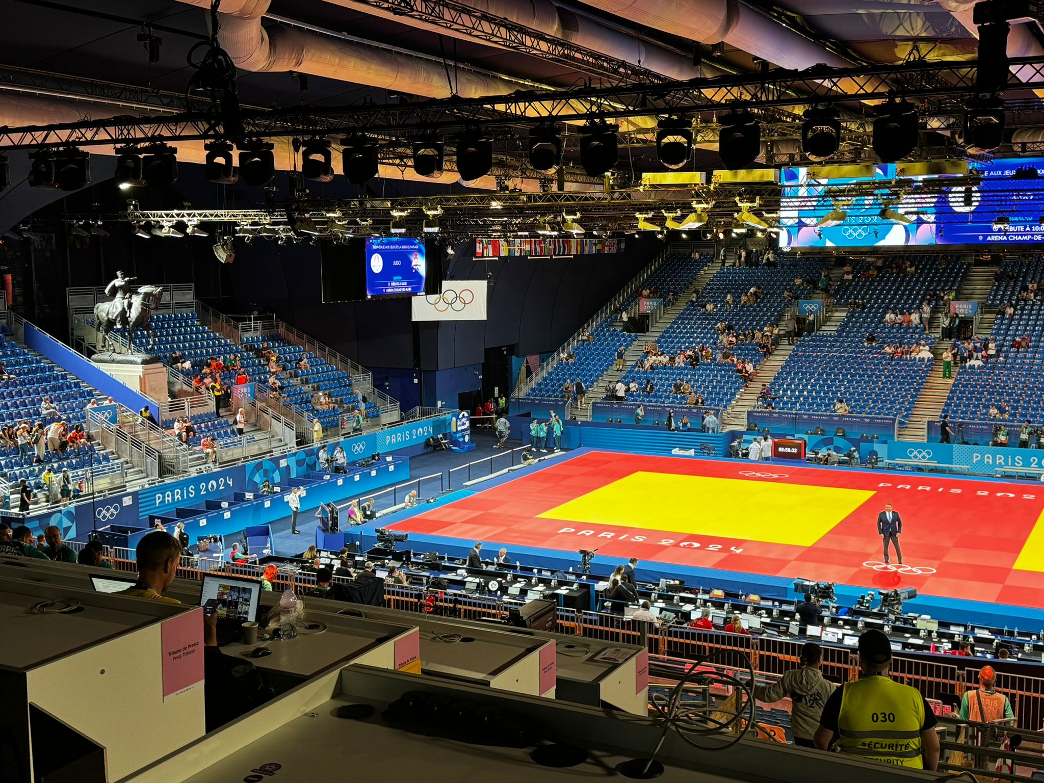 instalaciones de Judo París 2024